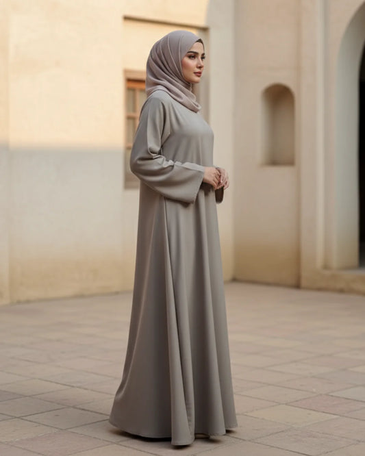 Kanwal Maxi Abaya - Beige